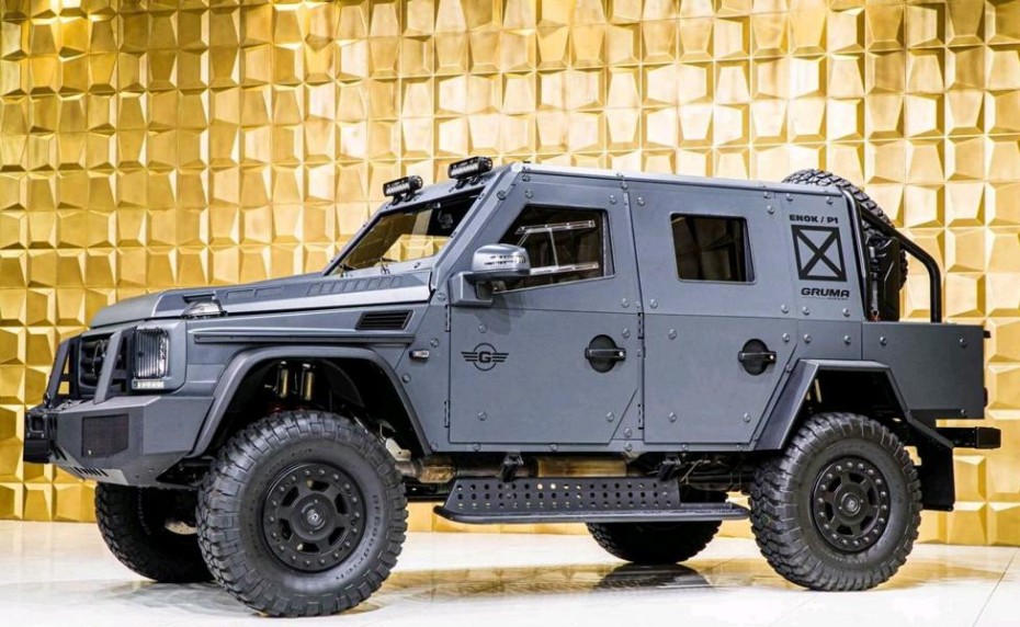 ¿Planeando un viajecito a una zona de guerra? Este Mercedes-Benz G500 4×4² no te vendrá mal