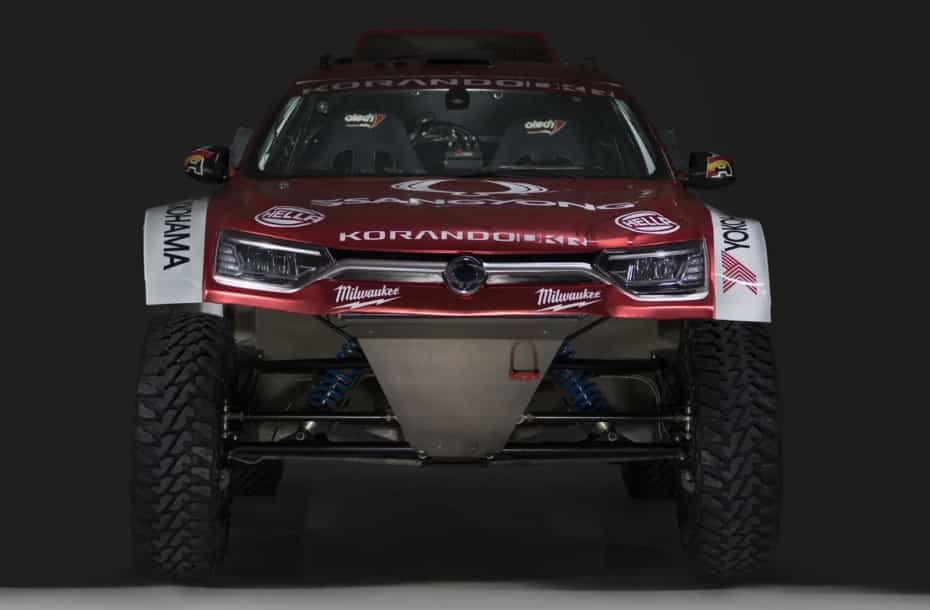 SsangYong Korando DKR 6.2 V8 450 CV: La bestia española para el Dakar 2020