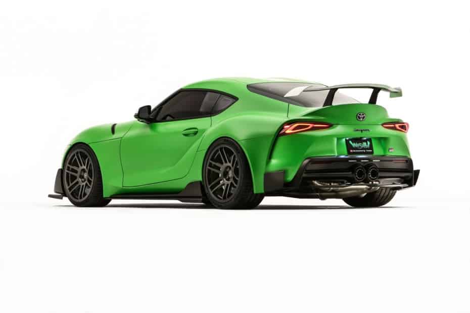 Toyota GR Supra Wasabi Concept: Equipado con los futuros «accesorios» originales