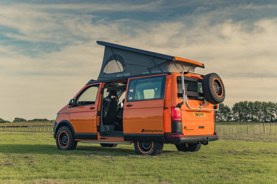 Este Volkswagen T6 Expedition 4×4 camper está listo para la aventura fuera del asfalto