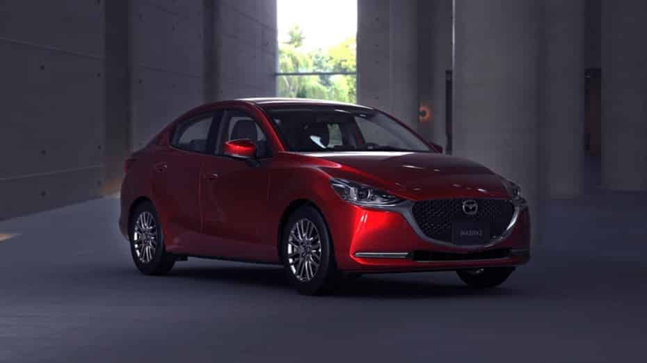 El Mazda2 Sedán se pone al día: No para Europa