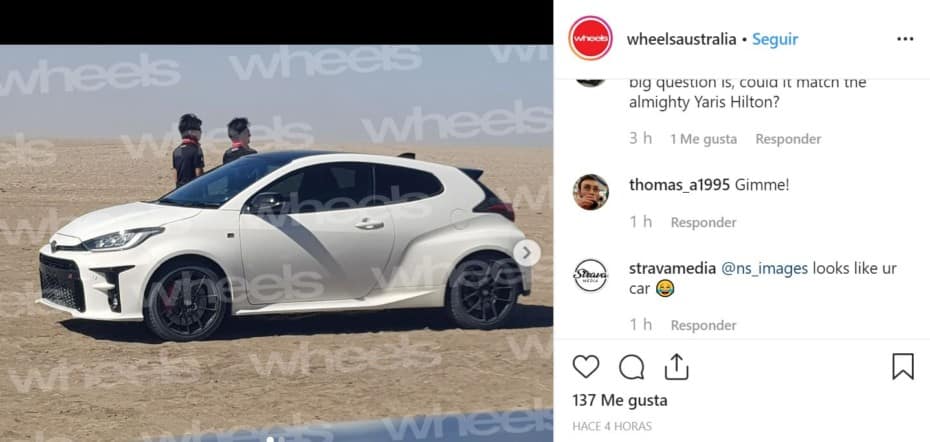 ¡Filtrado! Así será el Toyota GR Yaris: El Yaris más salvaje de la historia del modelo