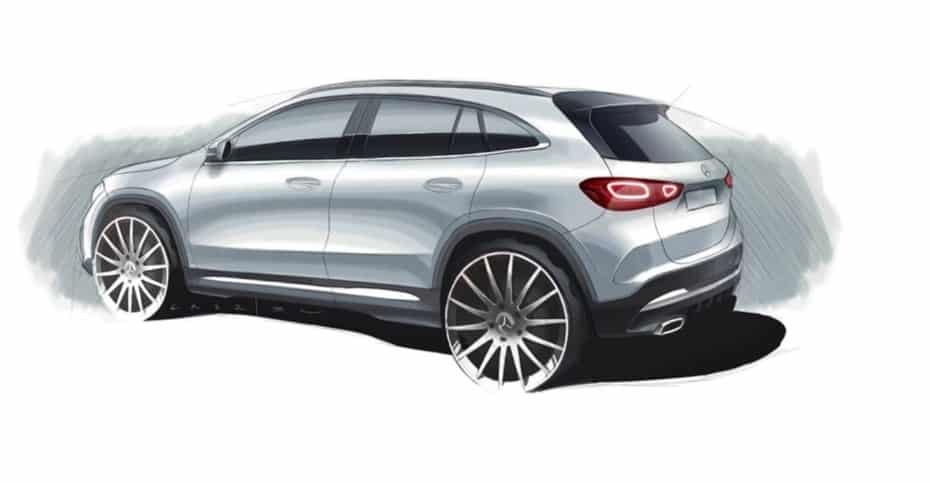 Así es el último teaser del nuevo Mercedes-Benz GLA…