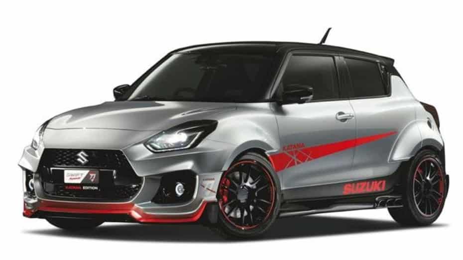 Vuelve el Suzuki Swift Sport Katana Edition y estará bien acompañado en el Salón de Tokio