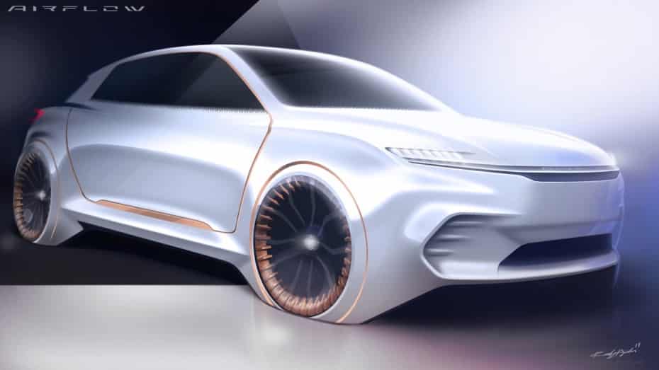Así es Airflow Vision Concept, lo último de Chrysler…