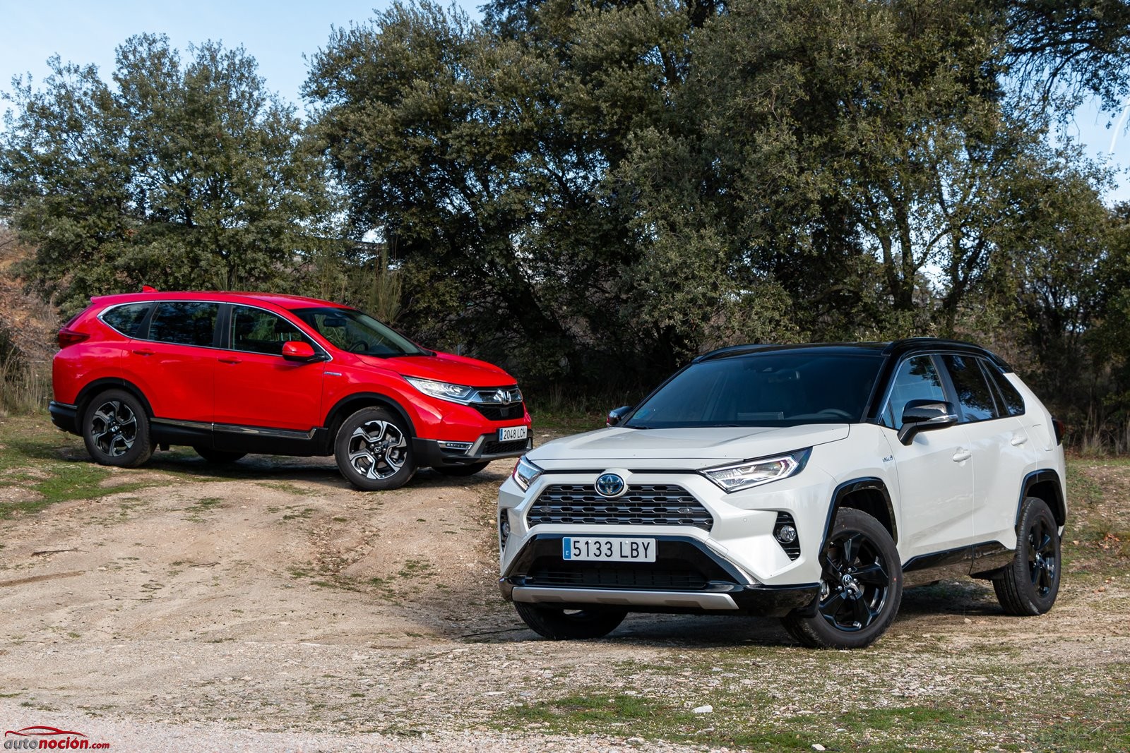 Comparativa Honda CRV Hybrid vs. Toyota RAV4 Hybrid Una batalla