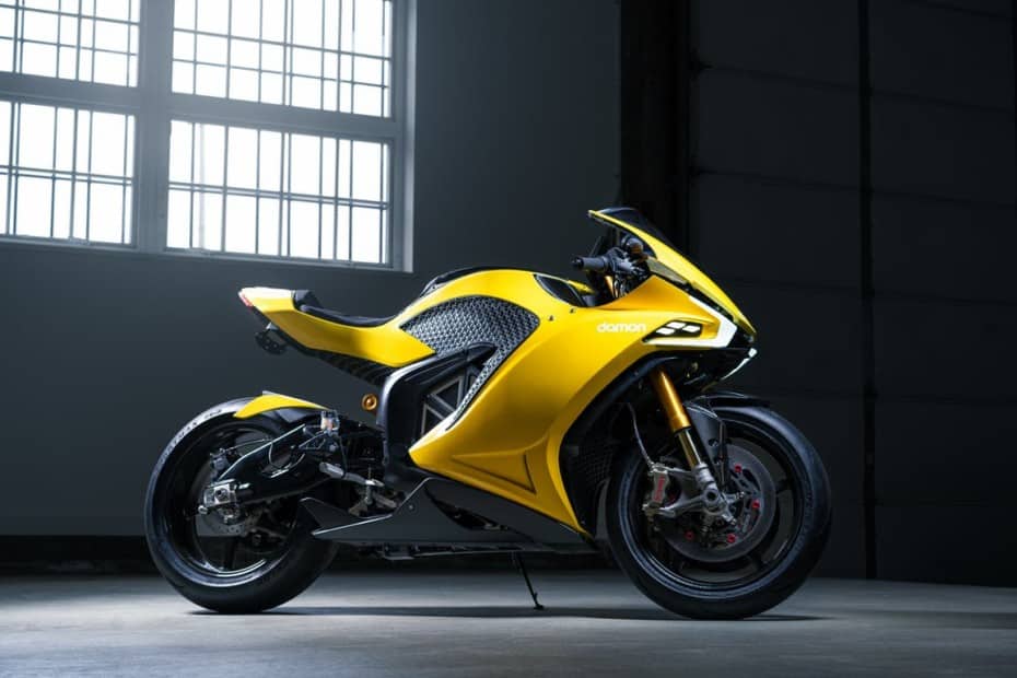 La Damon Hypersport es una moto eléctrica con 200 CV y una avanzadísima tecnología