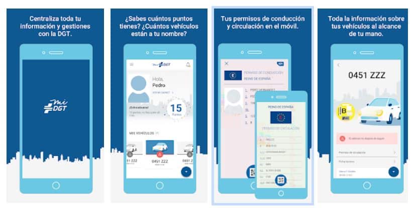 Así es «miDGT», la app con la que podrás llevar carné y papeles en el móvil