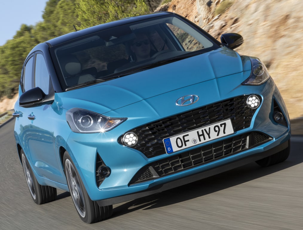 Detalle de equipamiento del nuevo Hyundai i10 para España