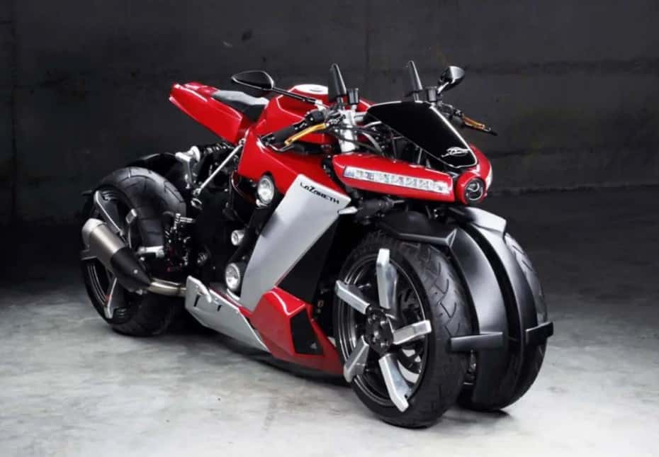 O que você acha do Lazareth LM 410?: É uma motocicleta de pêndulo de 4 rodas com motor Yamaha