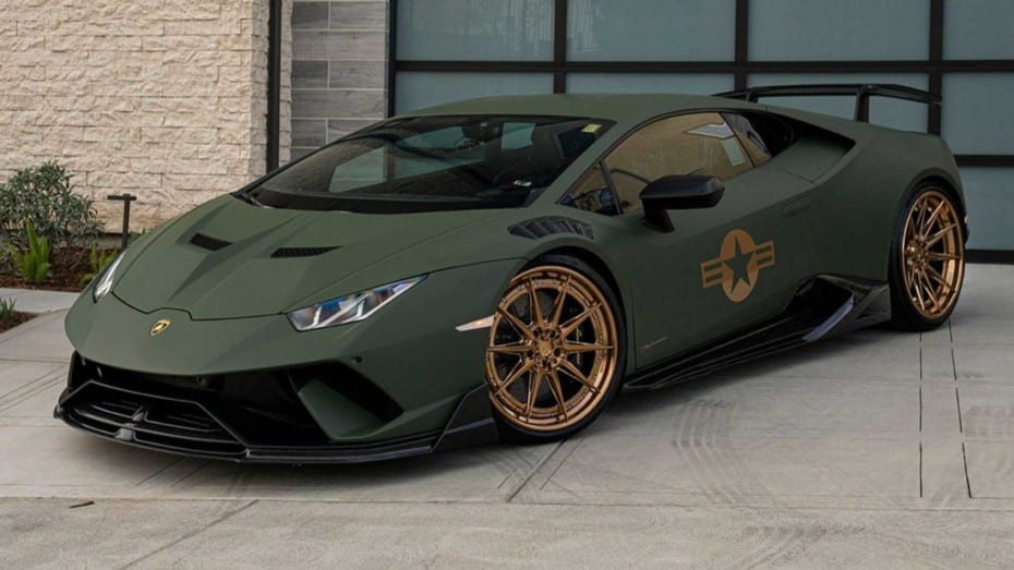 Este poderoso Lamborghini Huracán Performante con unos caballos extra está listo para la batalla