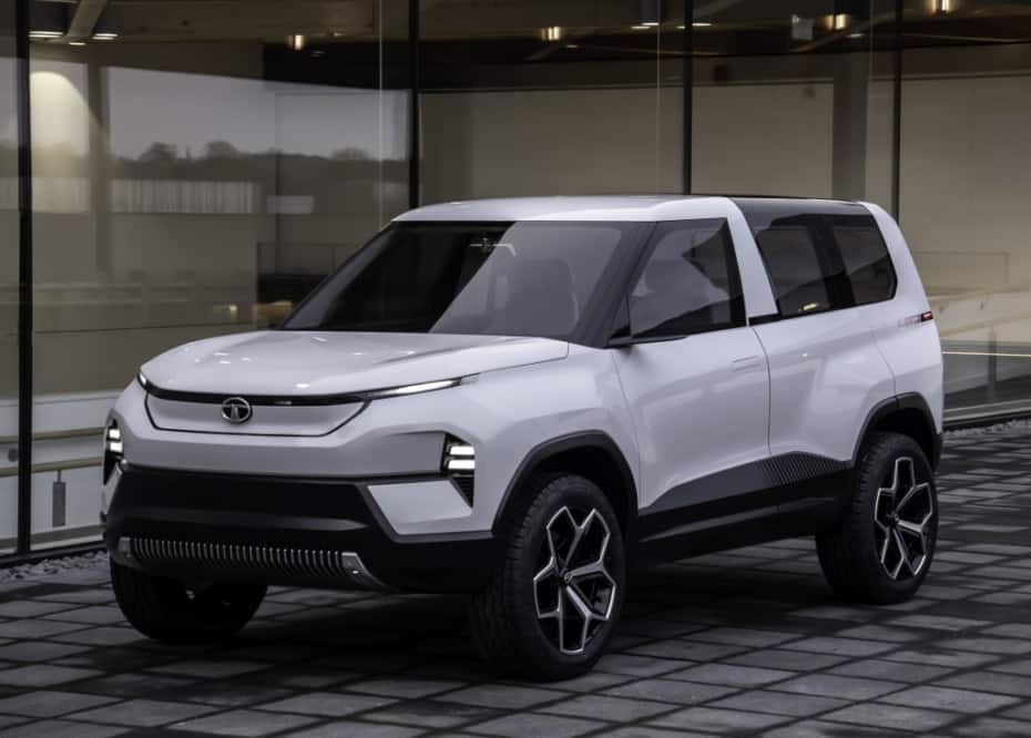 Nuevo TATA Sierra Concept: Un eléctrico muy pintón