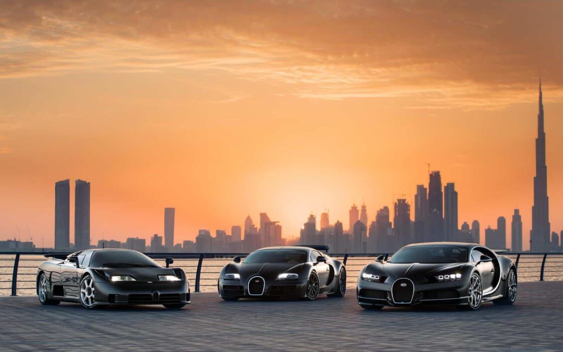 EB110, Veyron y Chiron: La evolución de Bugatti en los últimos 30 años