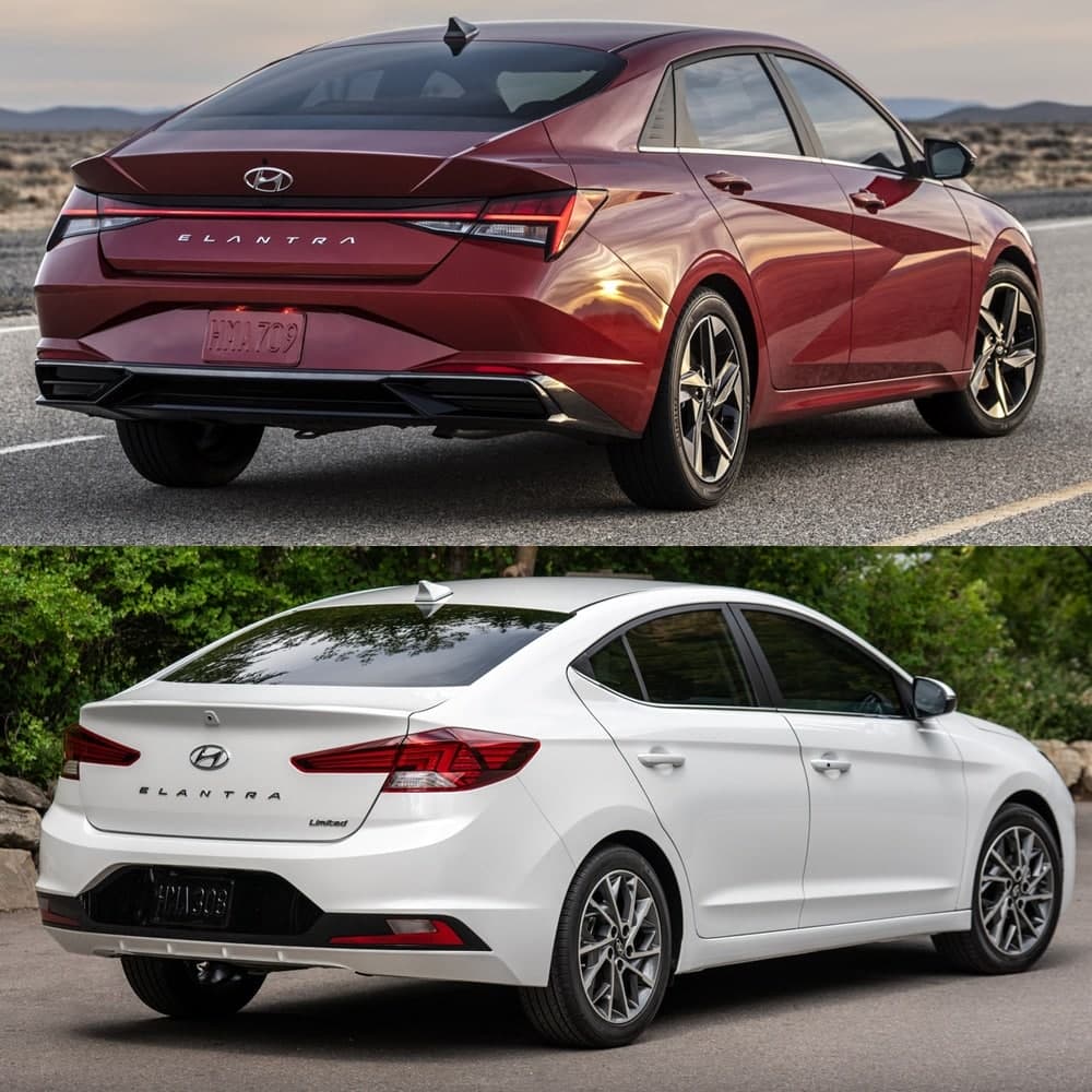 Comparativa visual Hyundai Elantra 2020: Juzga su evolución