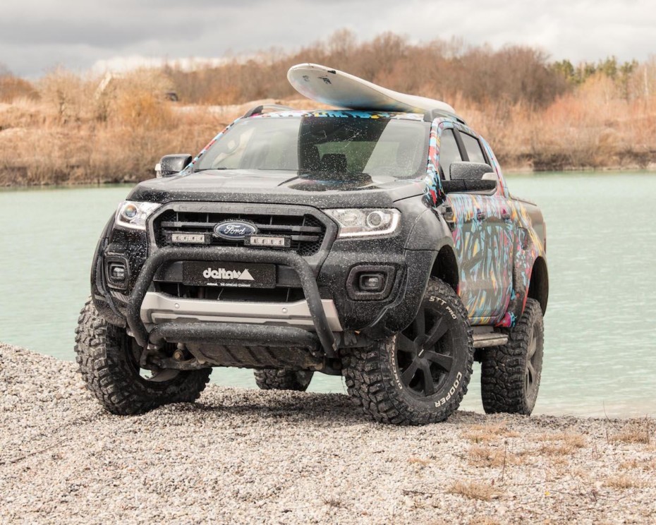 Ford Ranger Delta 4×4 : Ahora sí que puedes salir con soltura del asfalto