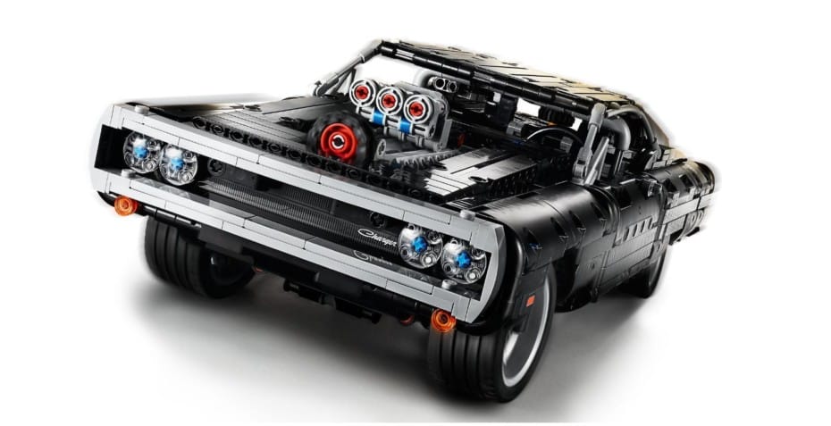 ¡Este SET de LEGO va a volverte loco!: El Dodge Charger de Fast & Furious