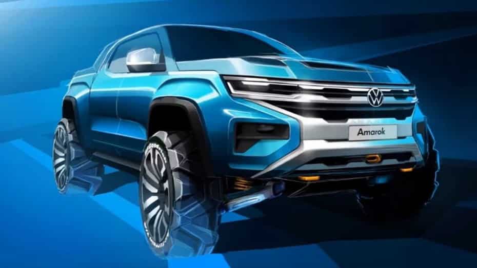 El Volkswagen Amarok estrenará generación en 2022 y tendrá mucho de Ford Ranger