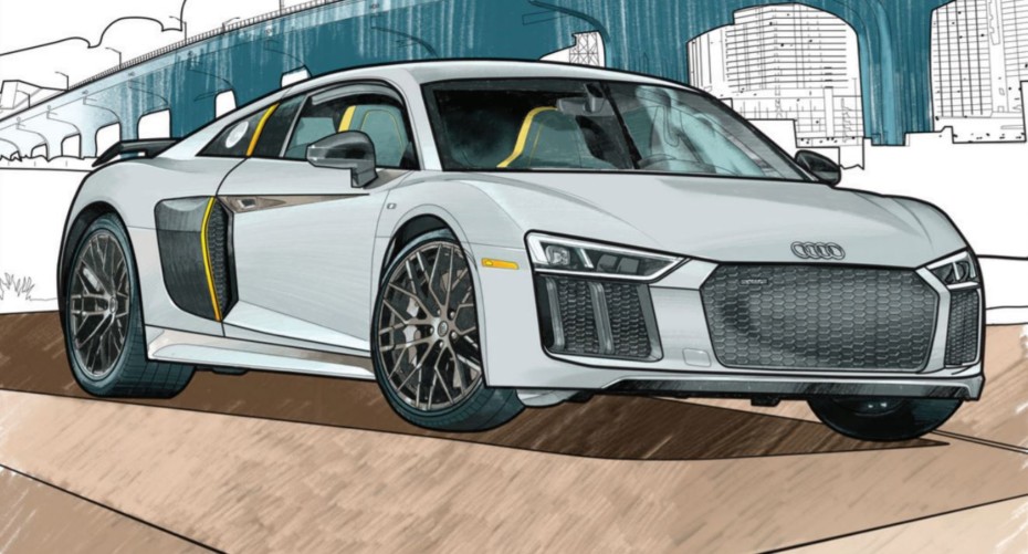 ¿Aburrido?: Audi lanza su libro de dibujo de forma gratuita