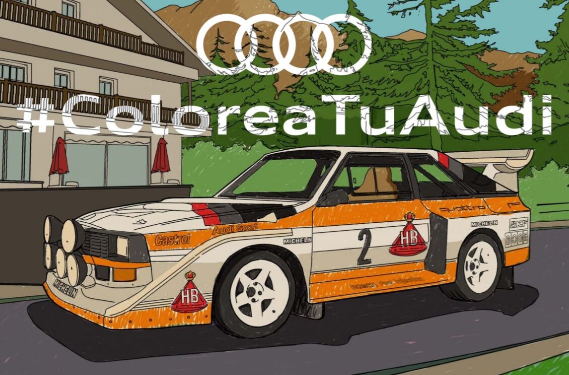¡A pintar!: Audi lanza su segundo libro de dibujo de forma gratuita