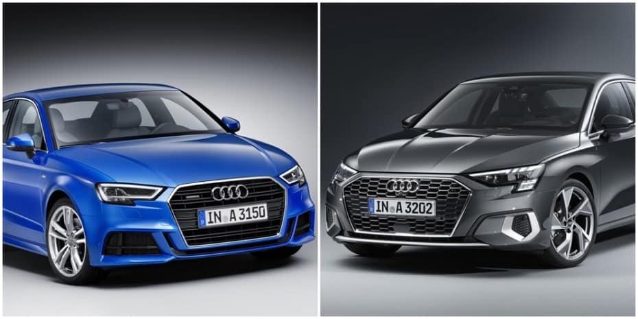 Comparación visual Audi A3 Sedán 2020: ¿Acertada evolución?