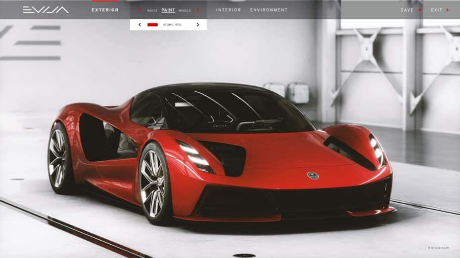 Alucina con el configurador del Lotus Evija: Así venden un «hypercar» de 2.3 millones de euros + impuestos