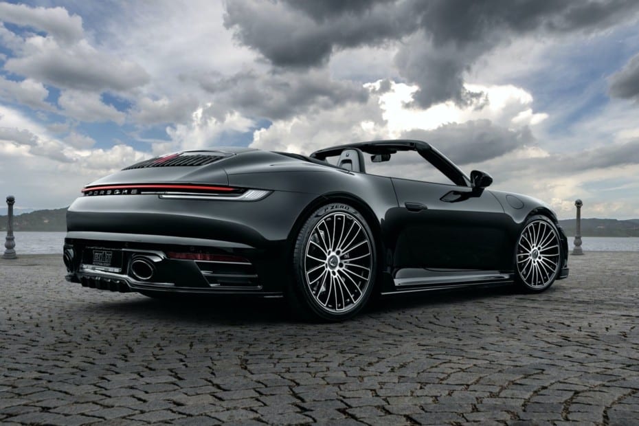 Ahora puedes disfrutar del Porsche 911 (992) Cabrio con escape de titanio y 80 CV adicionales