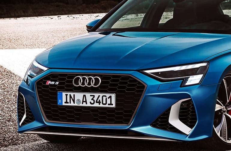 Con estas imágenes ya nos podemos hacer una idea del picante Audi RS 3 Sportback 2020