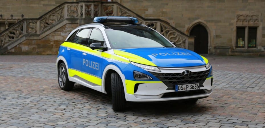 La policía alemana se pasa al hidrógeno con el Hyundai Nexo: ¿dando ejemplo?