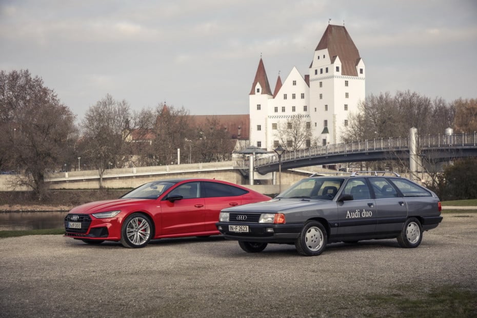 Audi 100 Avant quattro Duo: El padre de los híbridos enchufables de Audi tiene más de tres décadas