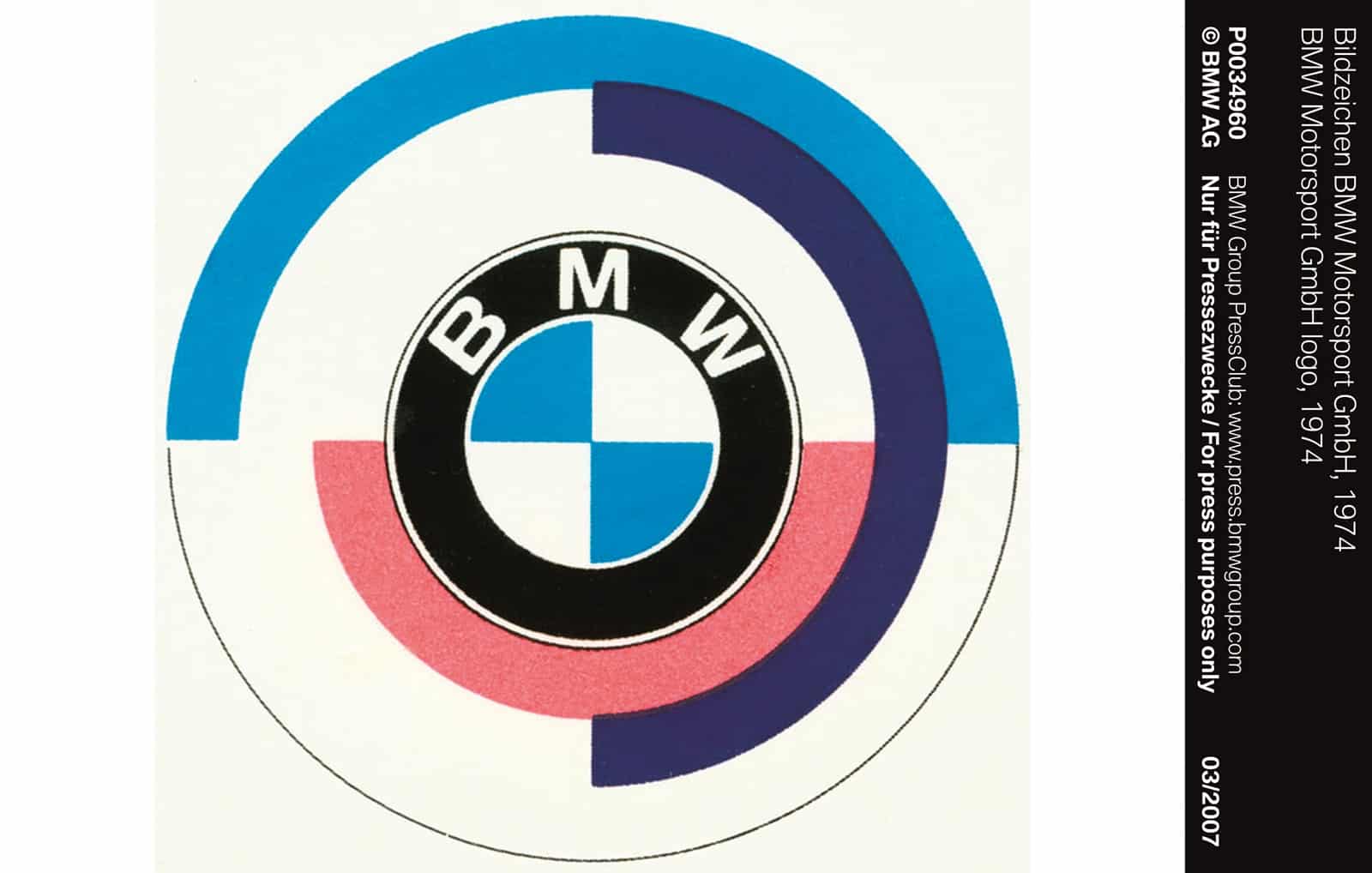 ¿De dónde vienen los tonos del logo de BMW M? ¿Qué representan?