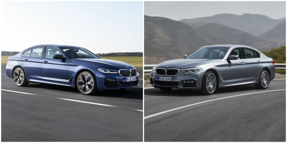 Comparación visual BMW Serie 5 2020: Juzga tú mismo cómo le sientan los cambios a la berlina