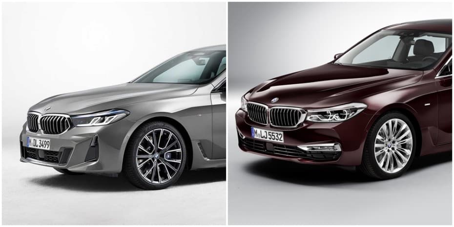 Comparación visual BMW Serie 6 GT 2020: ¿Mejor que su predecesor?