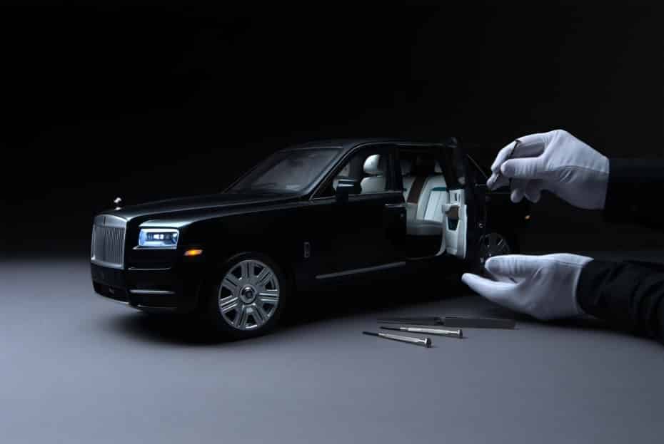 Rolls-Royce presenta un Cullinan a escala 1:8 que podría ser más caro que tu coche