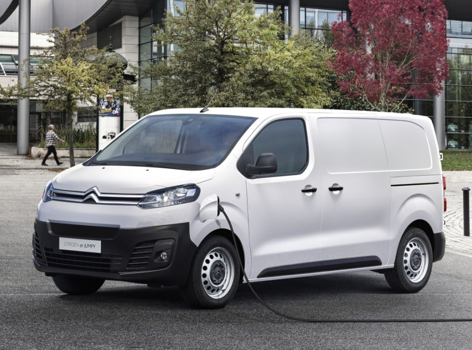 El Citroën Jumpy estrena versión eléctrica