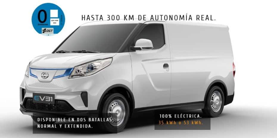 El Maxus EV31 llegará a España en julio