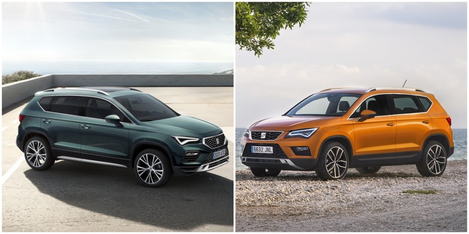 Comparación visual SEAT Ateca 2020: Juzga tú mismo cómo le han sentado los cambios al SUV