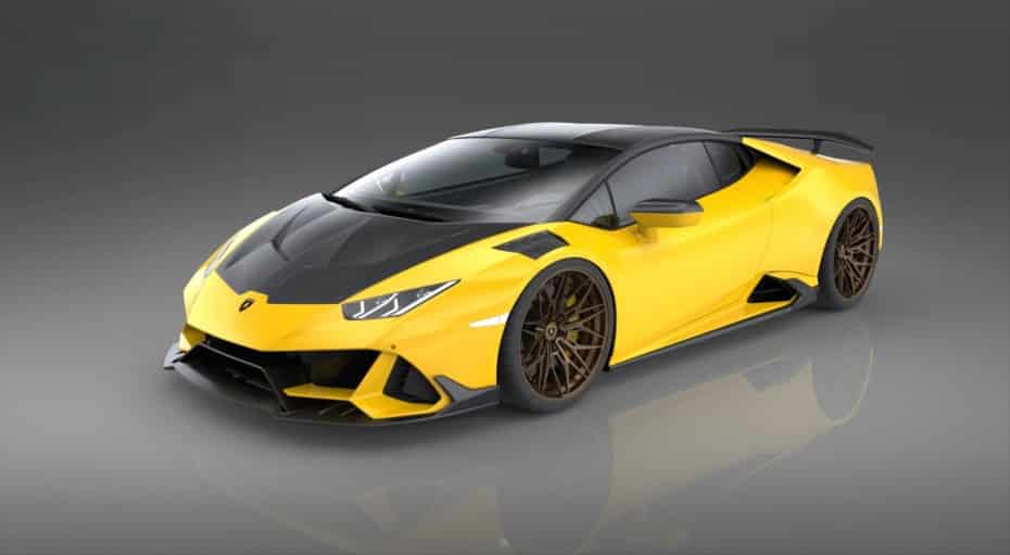 Sobredosis de fibra de carbono y potencia para el Lamborghini Huracán EVO