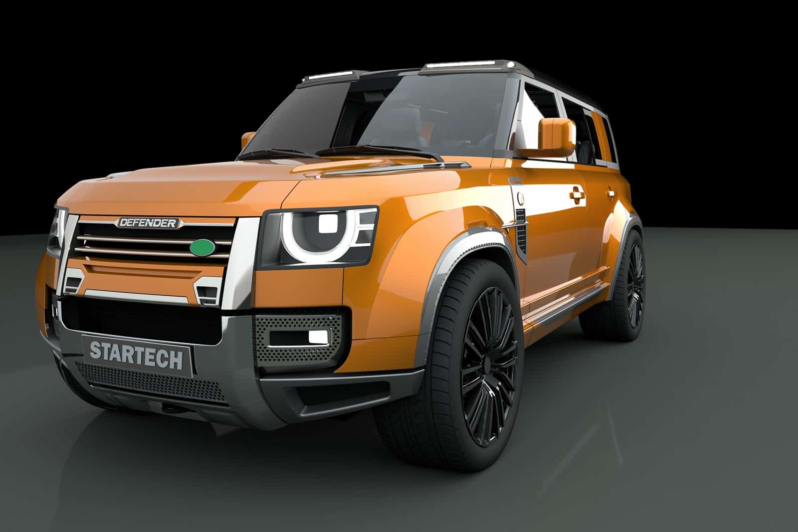 Startech está trabajando sobre el nuevo Land Rover Defender y tiene muy
