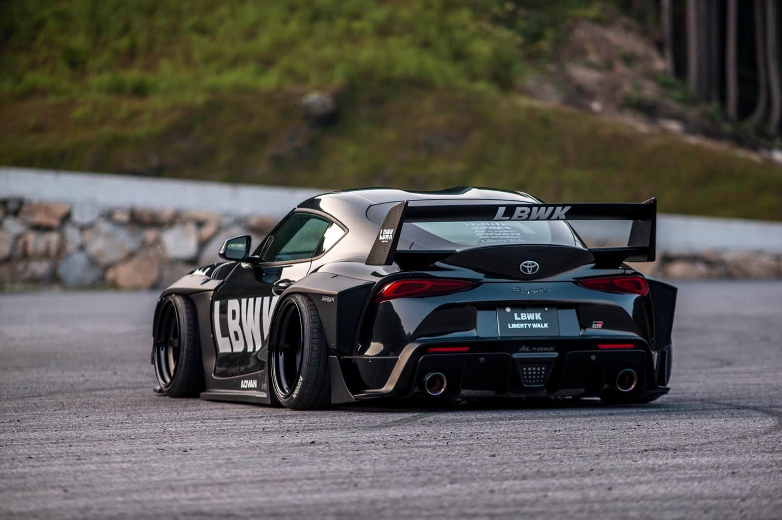 Liberty Walk returns with an extravagant proposal for the Toyota Supra