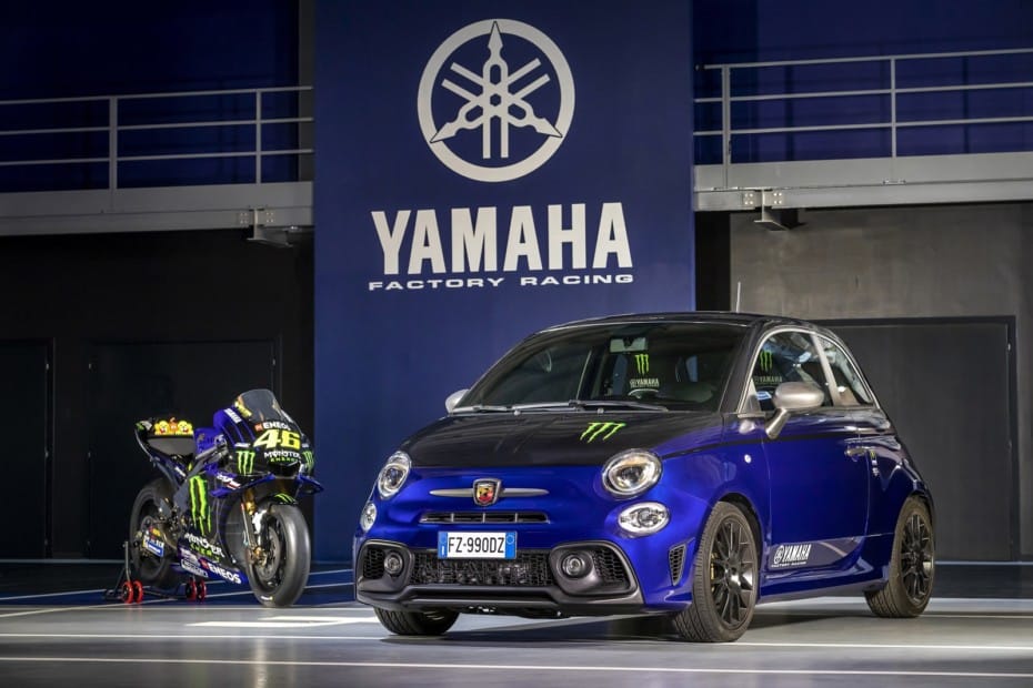 Abarth 595 Monster Energy Yamaha 2020: Deportividad inspirada en la Yamaha YZR-M1 de MotoGP