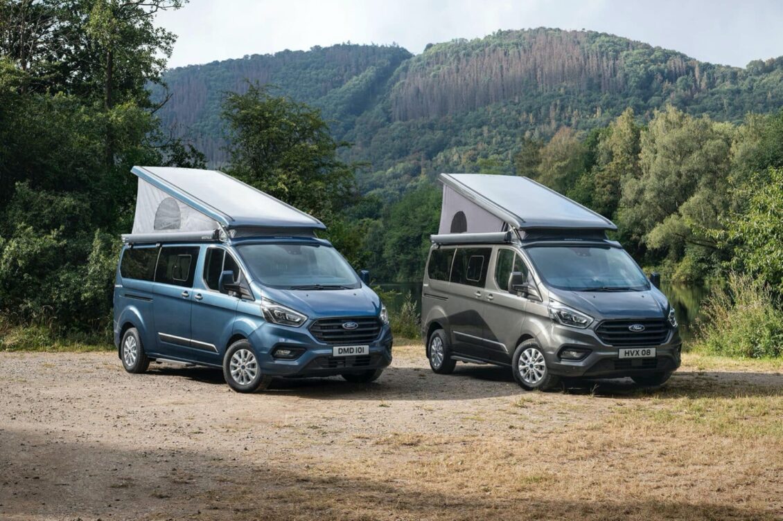 El Ford Transit Custom Nugget Plus 2020 ahora también con techo elevable