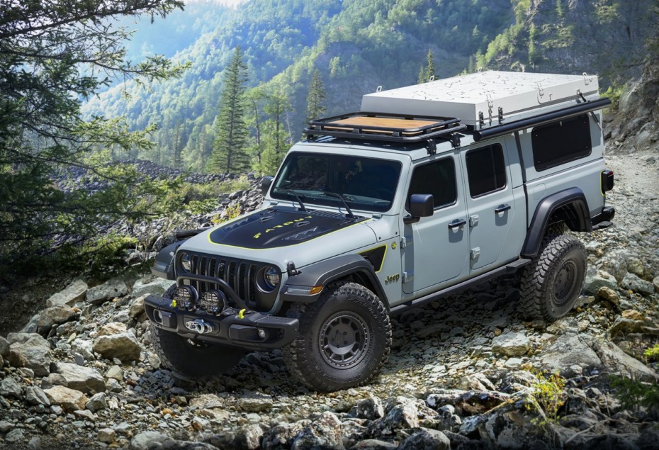 Jeep Gladiator Farout concept: con la casa a cuestas