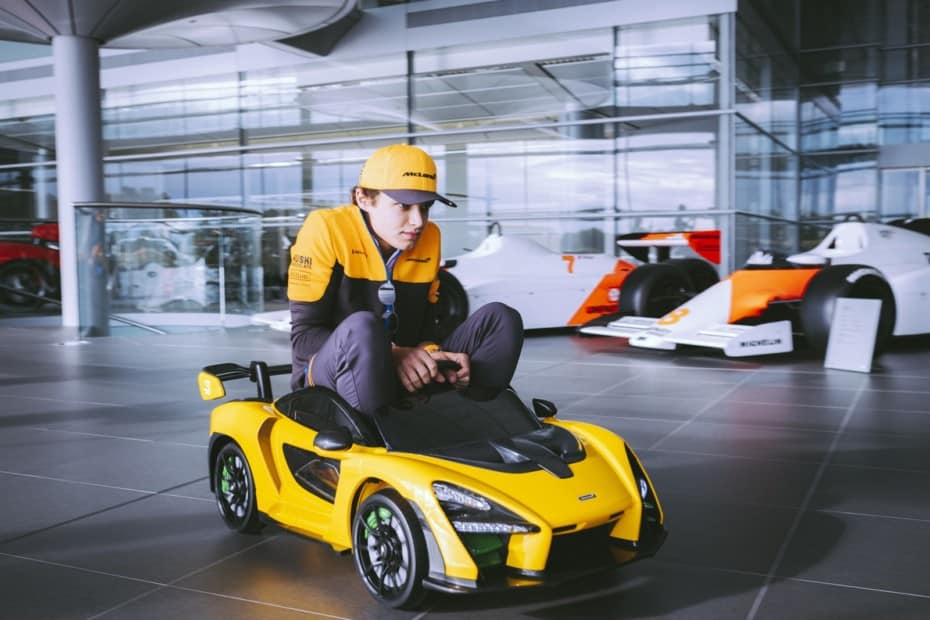 Se llama McLaren Senna ‘Ride-On’ y «sólo» cuesta 465 euros…