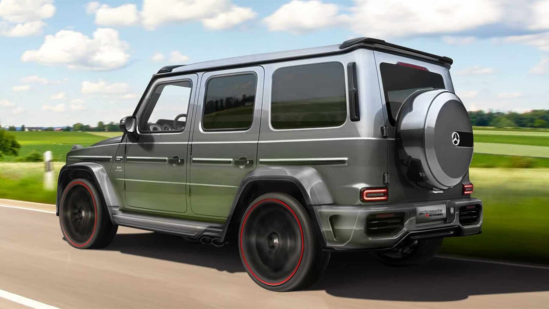 Diet rich in carbon fiber and more than 800 hp for the Mercedes-AMG G63