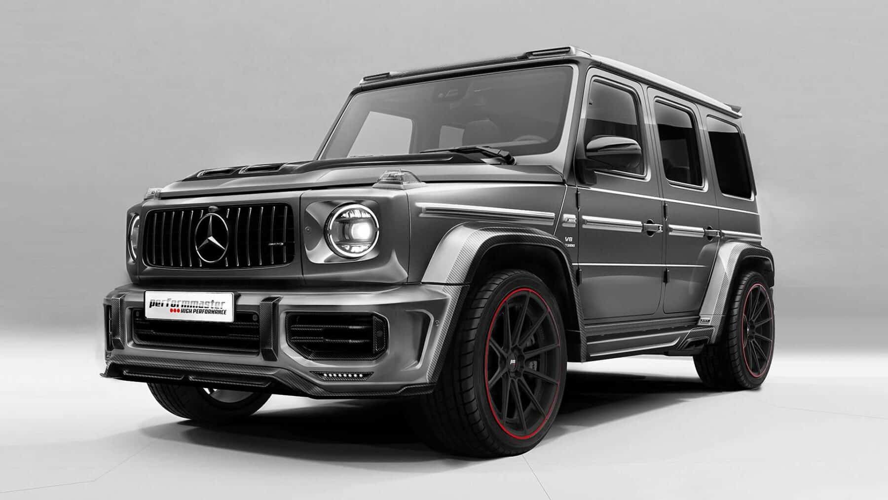 Dieta rica en fibra de carbono y más de 800 CV para el MercedesAMG G63