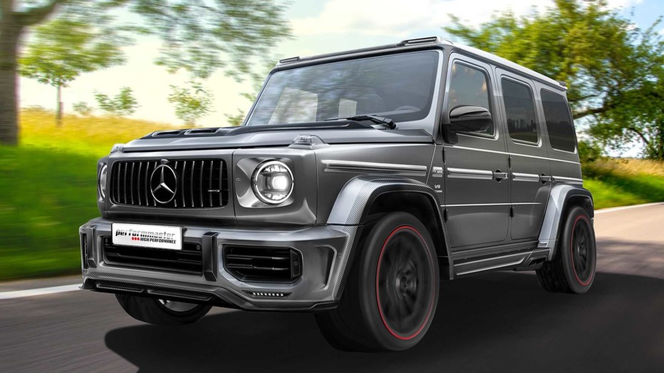 Dieta rica en fibra de carbono y más de 800 CV para el Mercedes-AMG G63