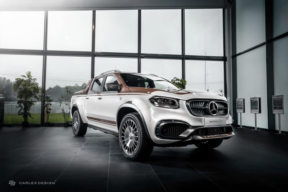 Puro lujo náutico para el Mercedes-Benz Clase X Yatching Edition 2020