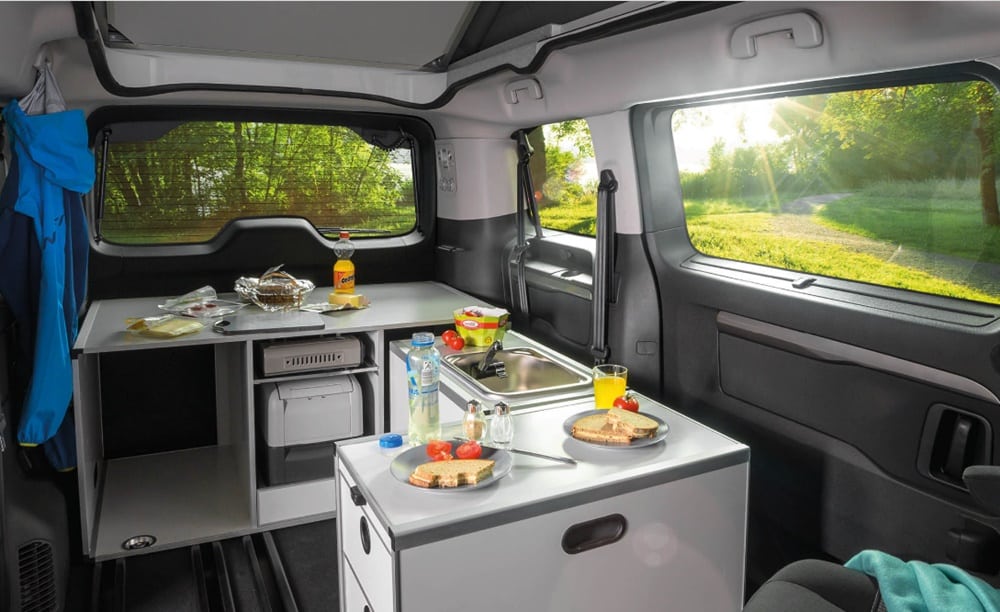 Unlimited versatility for these camperized Mercedes-Benz V-Class and Vito