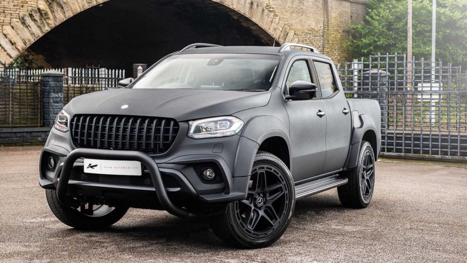 Kahn Design le mete mano al Mercedes-Benz Clase X: «aspecto militar»