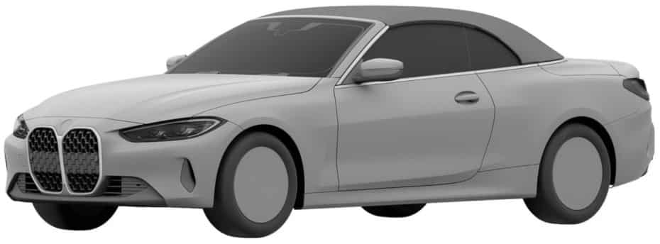 El nuevo BMW Serie 4 Cabrio se deja ver gracias a las imágenes del registro de patente